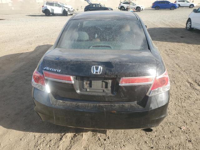 1HGCP2F38BA001062 - 2011 HONDA ACCORD LX BLACK photo 6