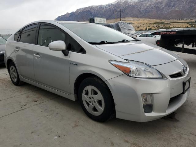 JTDKN3DU6B0325621 - 2011 TOYOTA PRIUS SILVER photo 4