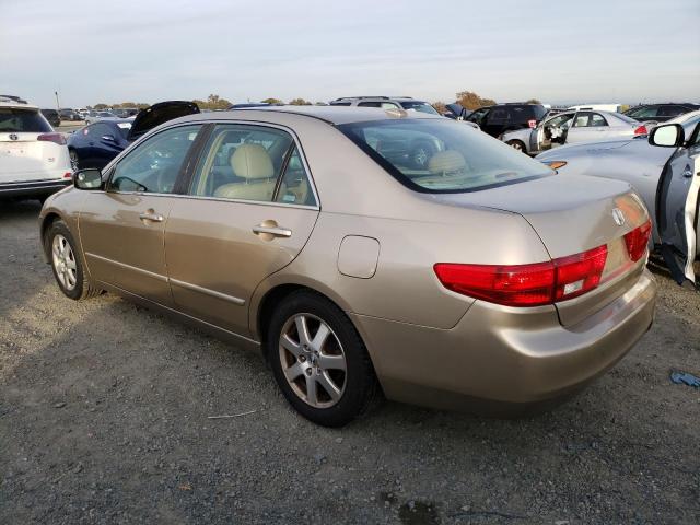 1HGCM66565A034454 - 2005 HONDA ACCORD EX GOLD photo 2