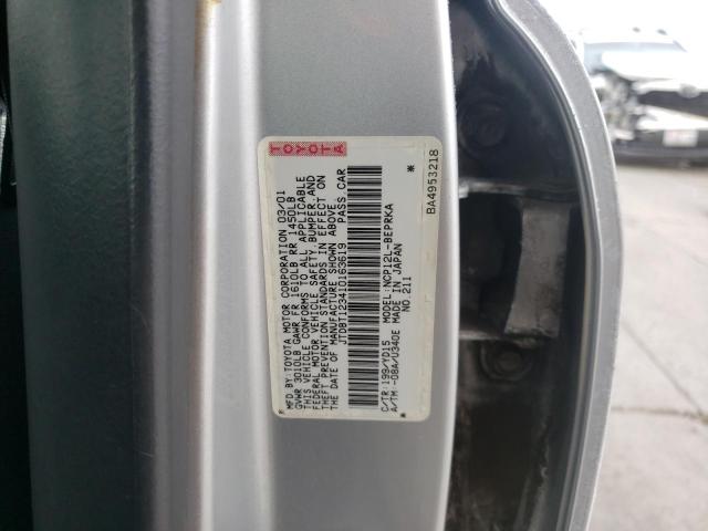 JTDBT123410163619 - 2001 TOYOTA ECHO SILVER photo 12