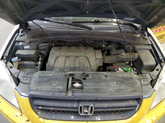 2HKYF18505H516019 - 2005 HONDA PILOT EXL YELLOW photo 12