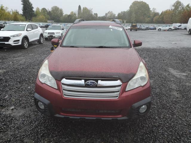 4S4BRBGC2D3255677 - 2013 SUBARU OUTBACK 2.5I PREMIUM BURGUNDY photo 5