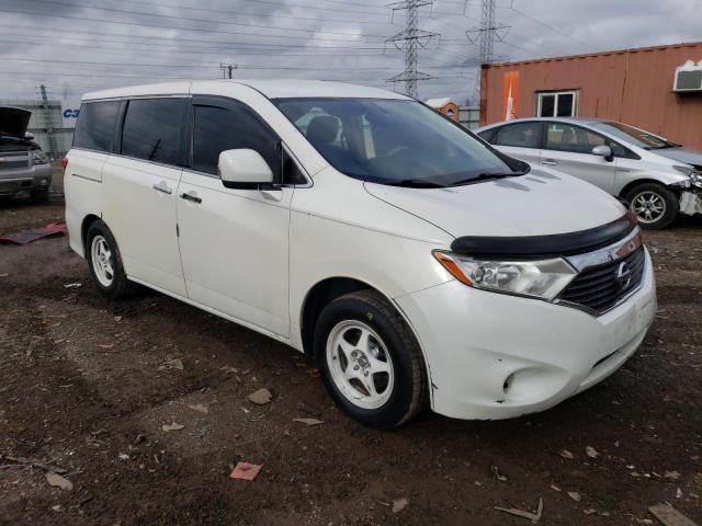 JN8AE2KP3C9039150 - 2012 NISSAN QUEST S WHITE photo 4