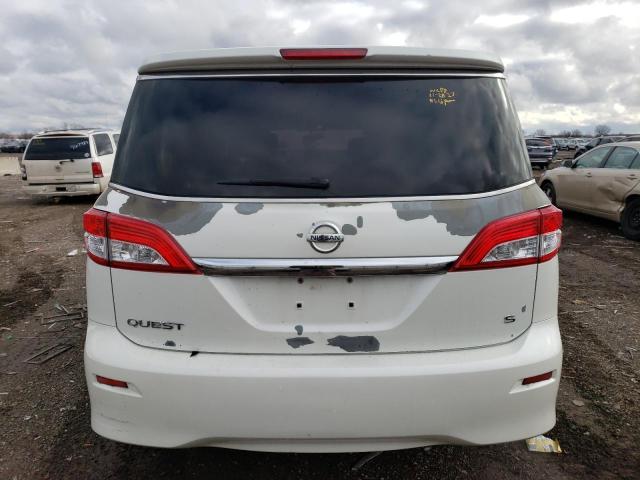 JN8AE2KP3C9039150 - 2012 NISSAN QUEST S WHITE photo 6