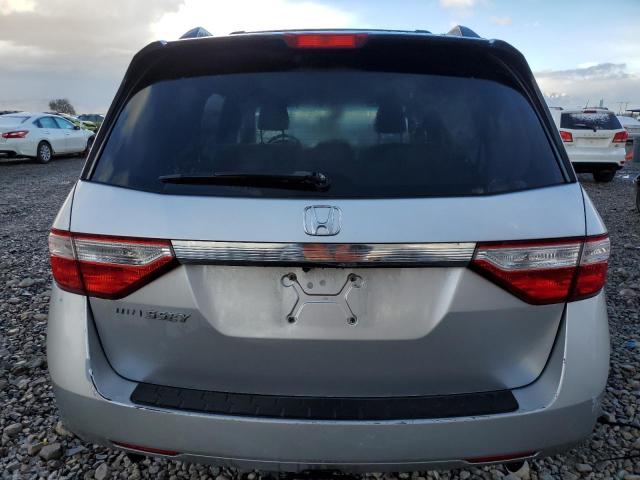 5FNRL5H42DB026836 - 2013 HONDA ODYSSEY EX SILVER photo 6