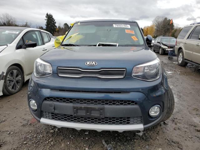 KNDJP3A54K7651668 - 2019 KIA SOUL + BLUE photo 5