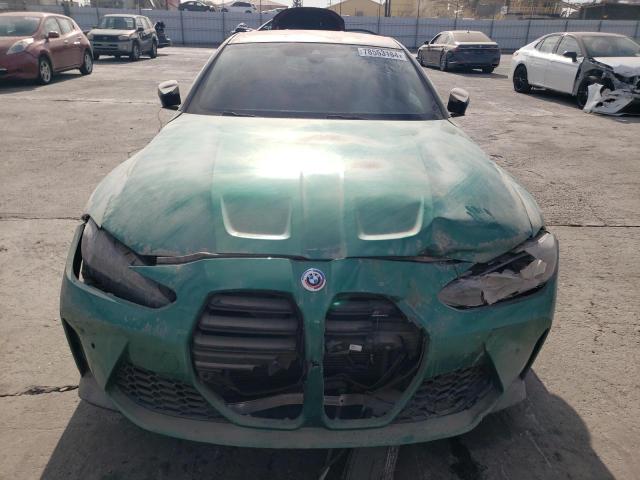 WBS33AZ03PCL91837 - 2023 BMW M4 COMPETITION GREEN photo 5