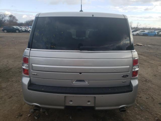 2FMHK6C81KBA39713 - 2019 FORD FLEX SEL SILVER photo 6