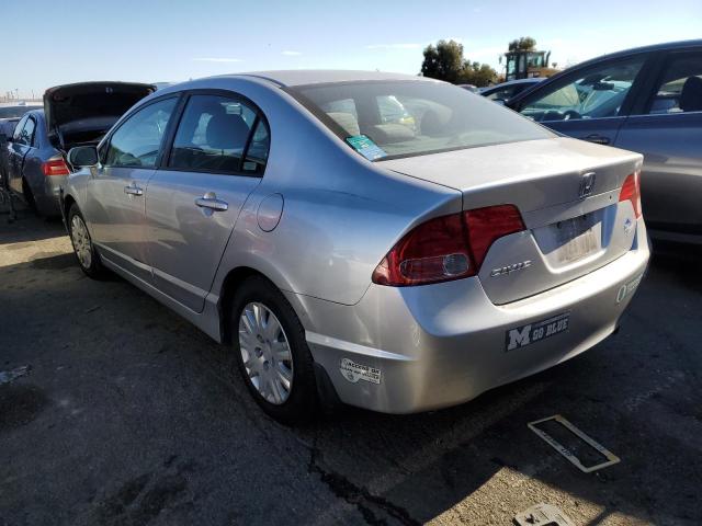 1HGFA46598L000575 - 2008 HONDA CIVIC GX SILVER photo 2