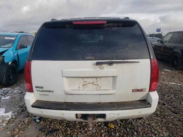 1GKFK13007J218003 - 2007 GMC YUKON WHITE photo 6