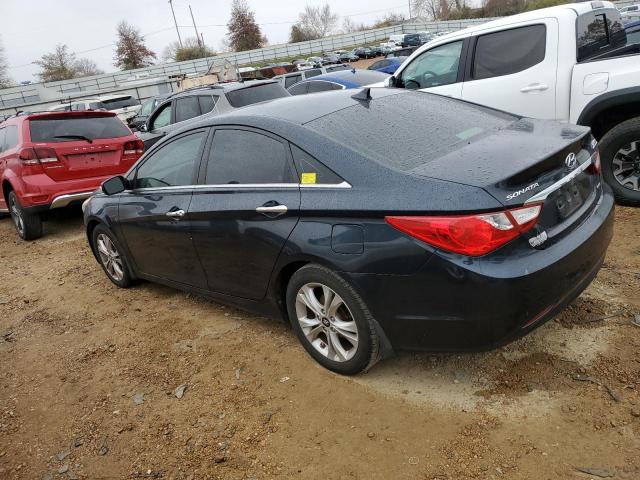 5NPEC4AC1BH107027 - 2011 HYUNDAI SONATA SE BLUE photo 2