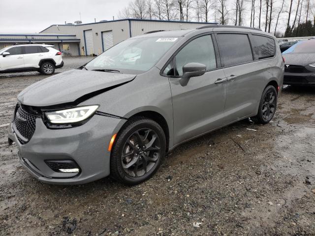 2C4RC3GG7NR100810 - 2022 CHRYSLER PACIFICA LIMITED GRAY photo 1