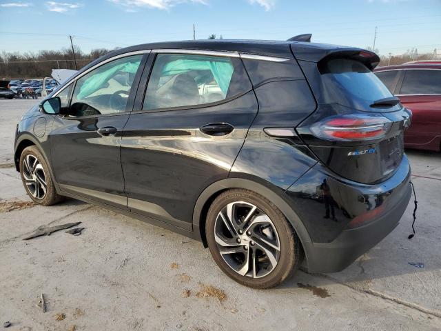 1G1FW6S07P4161157 - 2023 CHEVROLET BOLT EV 1LT BLACK photo 2