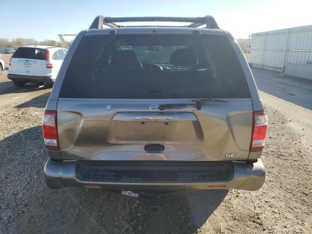 JN8DR09Y82W707433 - 2002 NISSAN PATHFINDER LE თაფლისფერი ფოტო 6