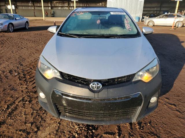 5YFBURHEXGP370146 - 2016 TOYOTA COROLLA L SILVER photo 5