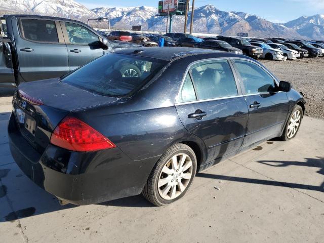 1HGCM66567A102206 - 2007 HONDA ACCORD EX BLACK photo 3