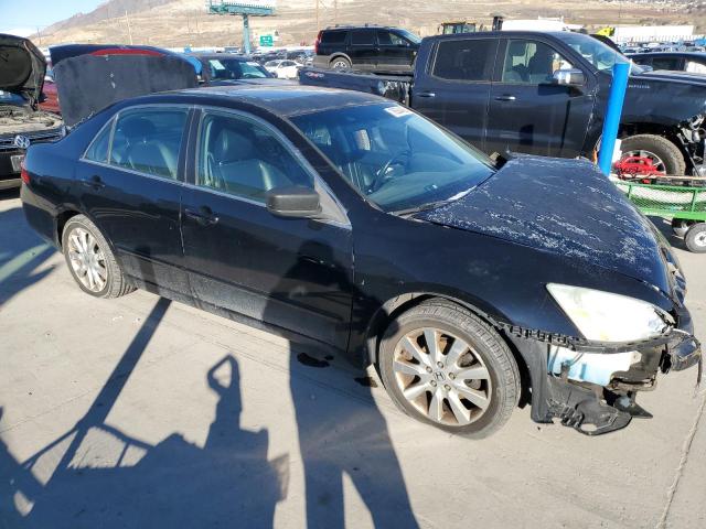 1HGCM66567A102206 - 2007 HONDA ACCORD EX BLACK photo 4