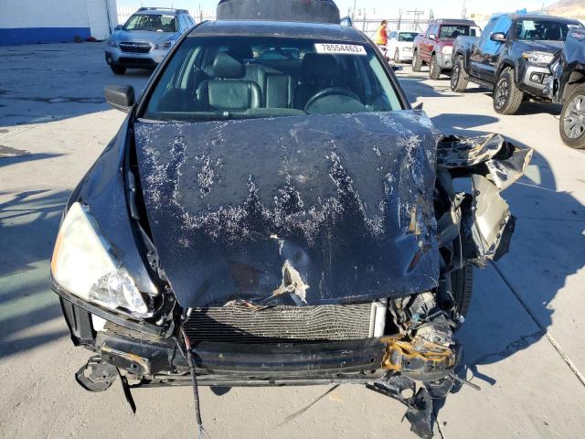 1HGCM66567A102206 - 2007 HONDA ACCORD EX BLACK photo 5