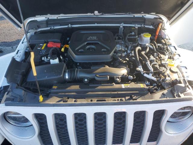 1C4JJXP69NW185500 - 2022 JEEP WRANGLER U SAHARA 4XE WHITE photo 11