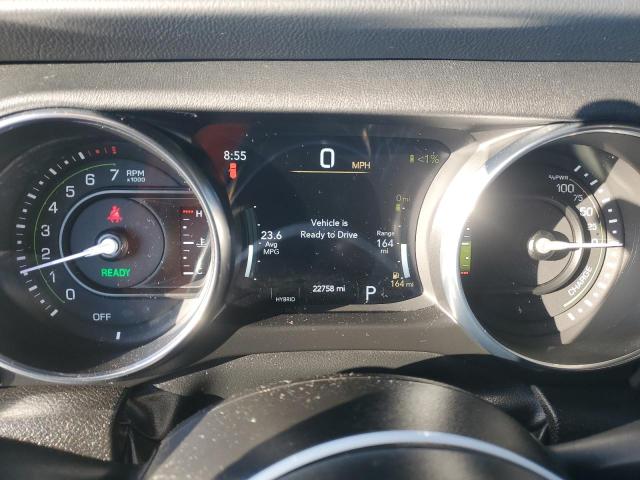 1C4JJXP69NW185500 - 2022 JEEP WRANGLER U SAHARA 4XE WHITE photo 9