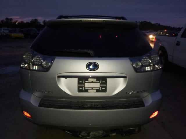 JTJHW31U082851894 - 2008 LEXUS RX 400H SILVER photo 6