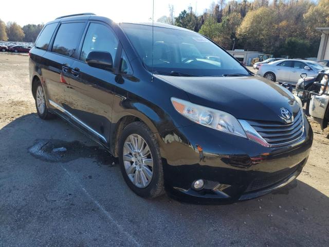 5TDDK3DC8BS020563 - 2011 TOYOTA SIENNA XLE BLACK photo 4