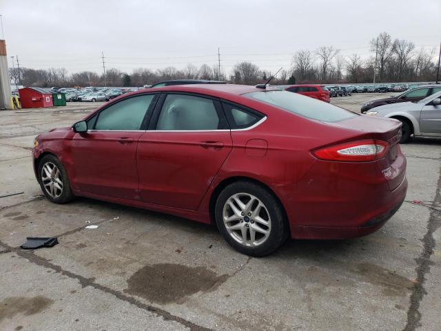 3FA6P0H7XFR159663 - 2015 FORD FUSION SE RED photo 2