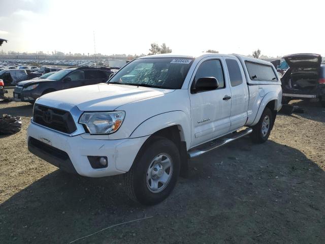 5TFTU4GN0FX071242 - 2015 TOYOTA TACOMA PRERUNNER ACCESS CAB WHITE photo 1