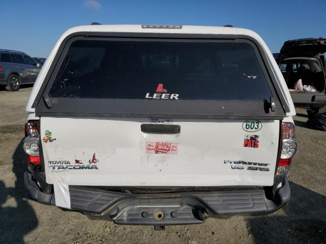 5TFTU4GN0FX071242 - 2015 TOYOTA TACOMA PRERUNNER ACCESS CAB WHITE photo 6