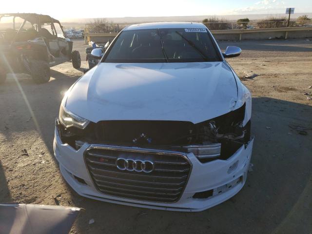 WAUJ2AFC3DN113324 - 2013 AUDI S6 WHITE photo 5