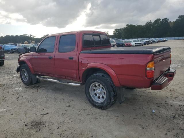 5TEGM92N94Z327776 - 2004 TOYOTA TACOMA DOUBLE CAB PRERUNNER MAROON photo 2