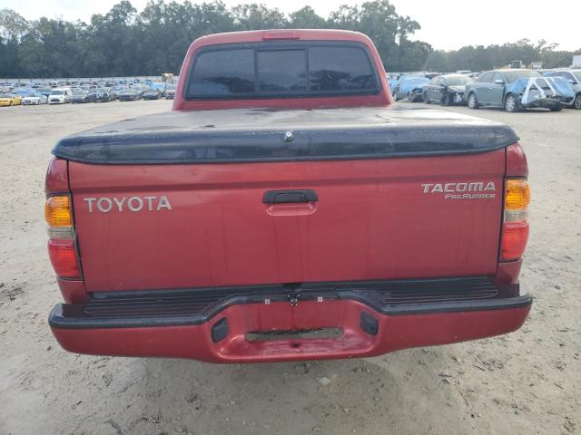 5TEGM92N94Z327776 - 2004 TOYOTA TACOMA DOUBLE CAB PRERUNNER MAROON photo 6