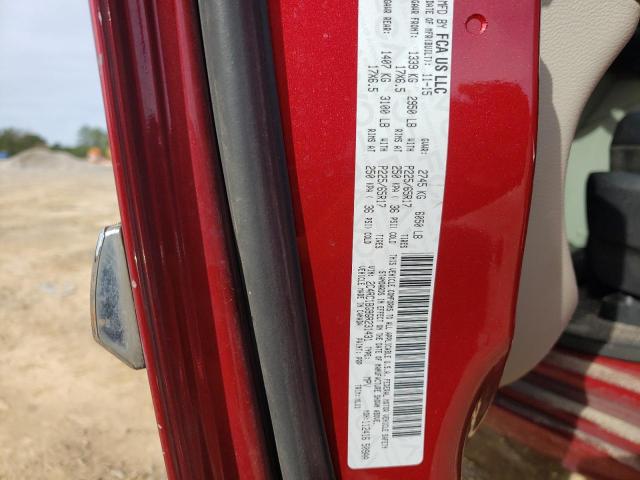 2C4RC1BG9GR231431 - 2016 CHRYSLER TOWN & COU TOURING 勃艮第红 照片 13