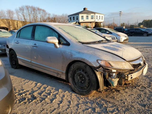 2HGFA1F5XBH309278 - 2011 HONDA CIVIC LX SILVER photo 4