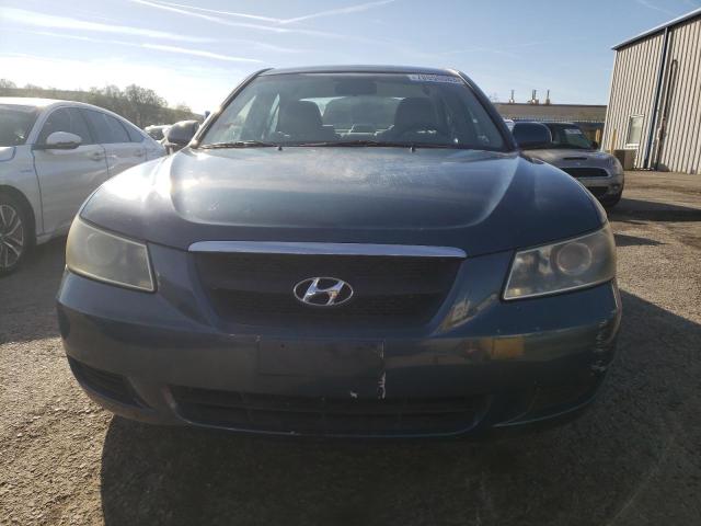 5NPET46C07H247554 - 2007 HYUNDAI SONATA GLS BLUE photo 5