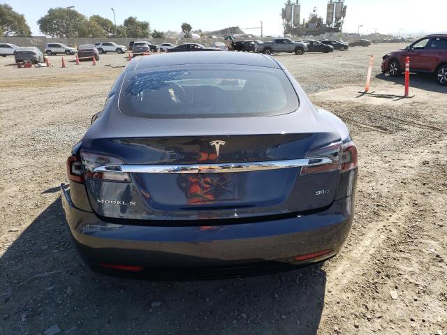 5YJSA1E25HF182149 - 2017 TESLA MODEL S 灰色 照片 6