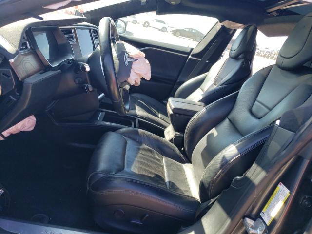 5YJSA1E25HF182149 - 2017 TESLA MODEL S 灰色 照片 7