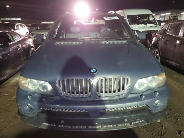 5UXFB53596LV27940 - 2006 BMW X5 4.4I BLUE photo 5
