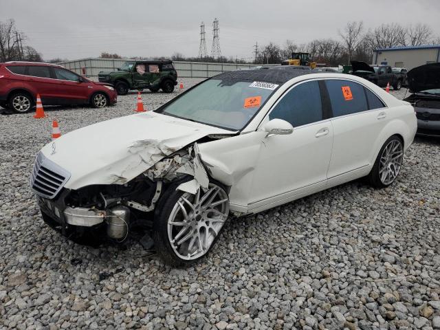 WDDNG86X88A195118 - 2008 MERCEDES-BENZ S 550 4MATIC WHITE photo 1