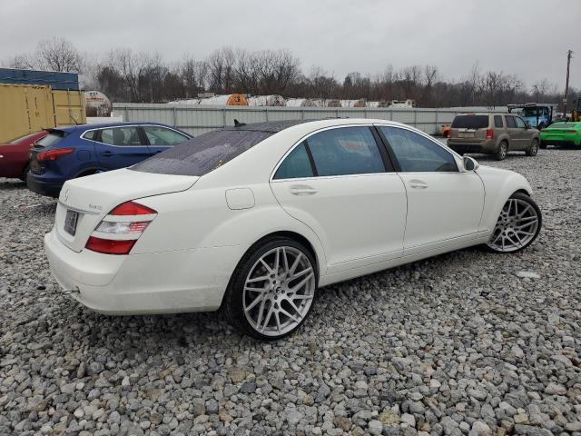 WDDNG86X88A195118 - 2008 MERCEDES-BENZ S 550 4MATIC WHITE photo 3