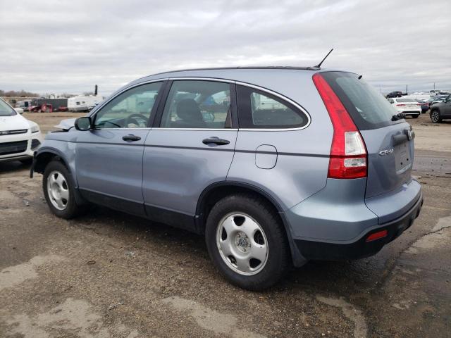 5J6RE48337L817366 - 2007 HONDA CR-V LX BLUE photo 2