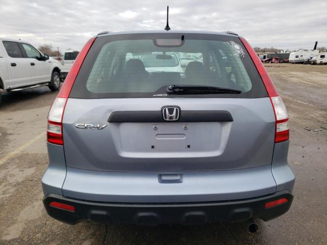 5J6RE48337L817366 - 2007 HONDA CR-V LX BLUE photo 6