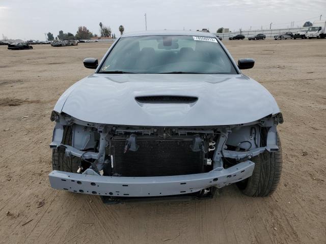 2C3CDXCT3MH653363 - 2021 DODGE CHARGER R/T GRAY photo 5