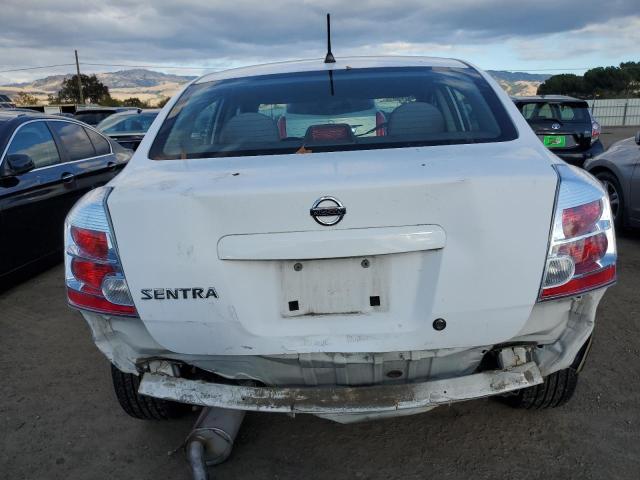 3N1AB61E18L749466 - 2008 NISSAN SENTRA 2.0 WHITE photo 6