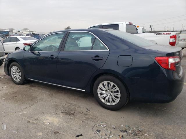 4T4BF1FK3ER388445 - 2014 TOYOTA CAMRY L BLUE photo 2