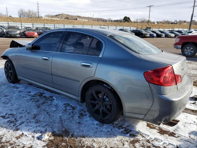 JNKCV51F55M316314 - 2005 INFINITI G35 GRAY photo 2