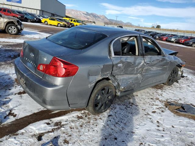 JNKCV51F55M316314 - 2005 INFINITI G35 GRAY photo 3