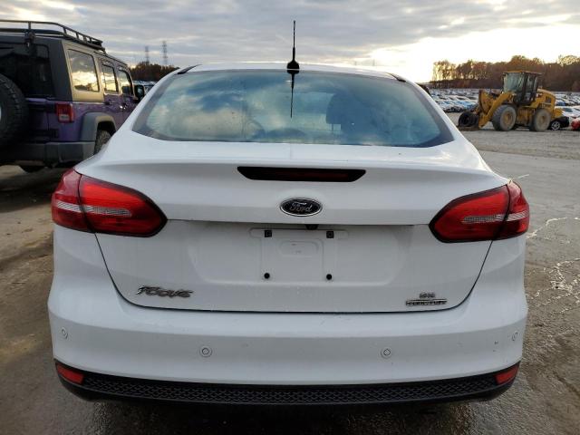 1FADP3F28FL207742 - 2015 FORD FOCUS SE WHITE photo 6