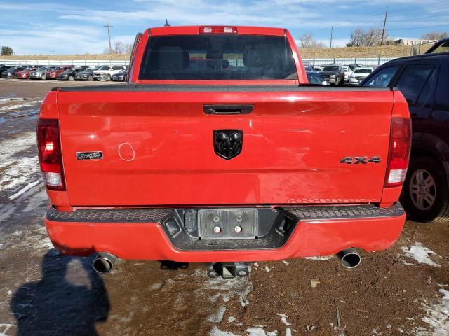 1C6RR7KT8KS720240 - 2019 RAM 1500 CLASS TRADESMAN RED photo 6