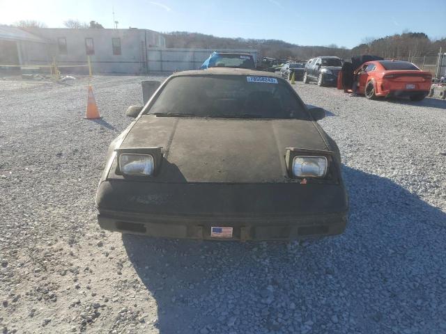 1G2PE37R0GP253735 - 1986 PONTIAC FIERO BLACK photo 5